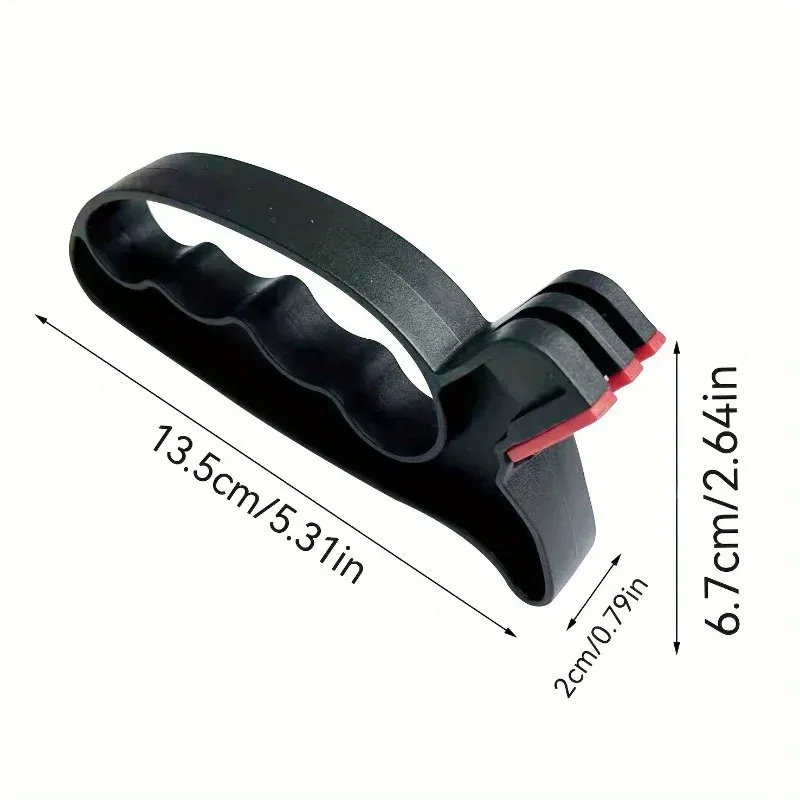 Affûteur de couteaux et ciseaux multifonction, léger et ergonomique, à meulage en V pour droitiers, notice incluse 4