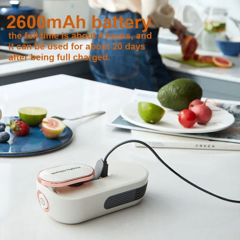 MORPHY RICHARDS Purificateur et désodorisant pour réfrigérateur à l'ozone rechargeable 2500 mAh MR2060 6