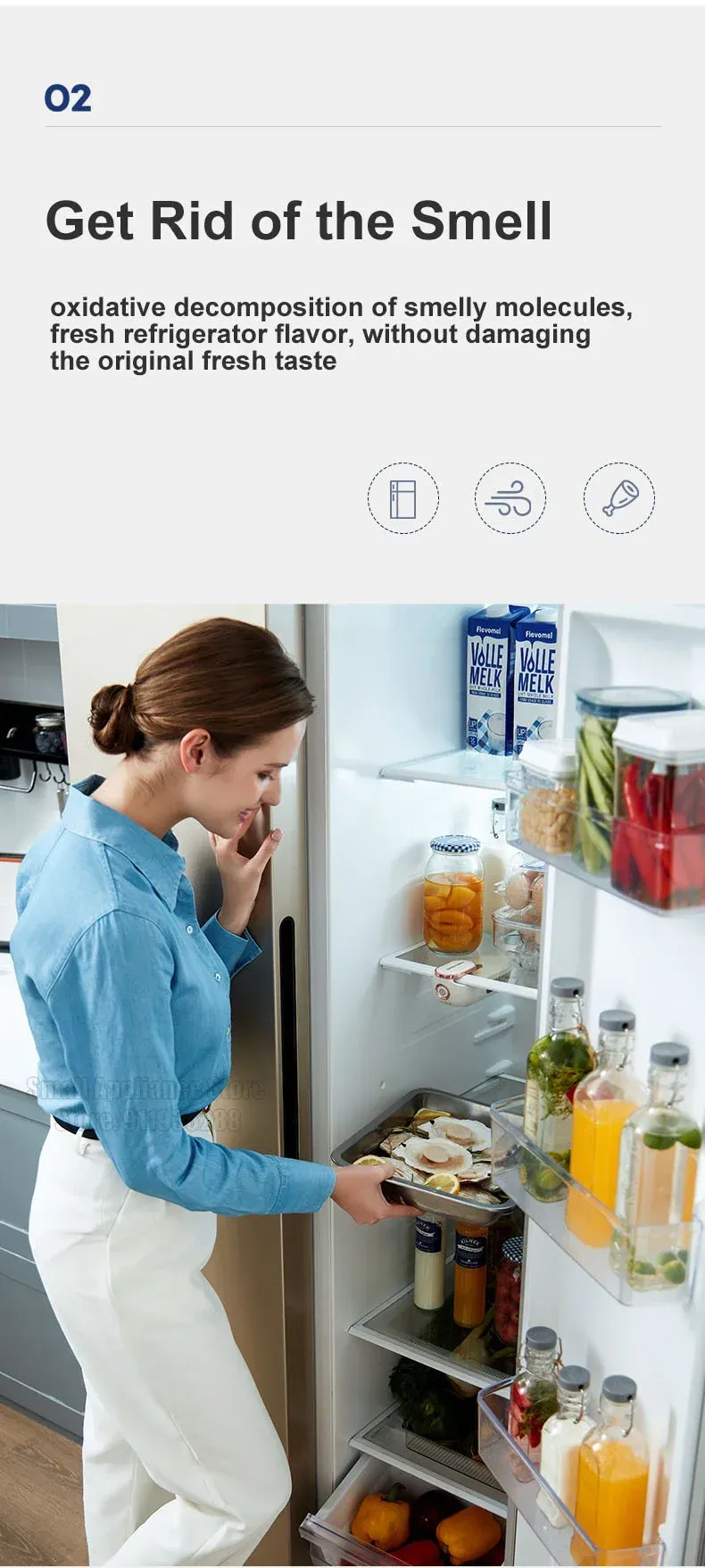 Détails du désodorisant MORPHY RICHARDS