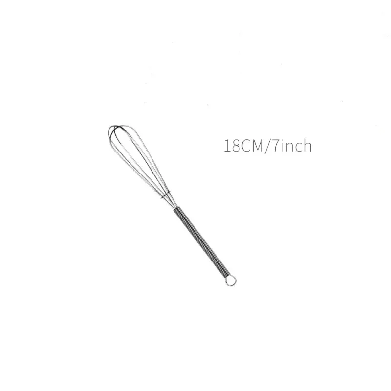 Batteur à Œufs Manuel en Acier Inoxydable, Mini Fouet de Cuisine, Outil de Cuisson Écologique, 1 Pièce 9
