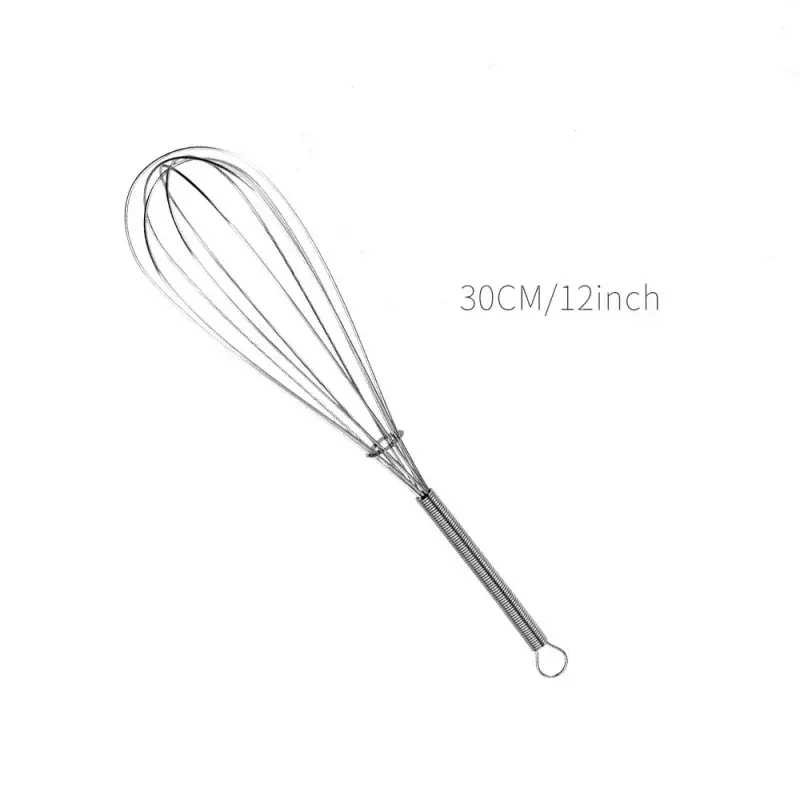 Batteur à Œufs Manuel en Acier Inoxydable, Mini Fouet de Cuisine, Outil de Cuisson Écologique, 1 Pièce 7