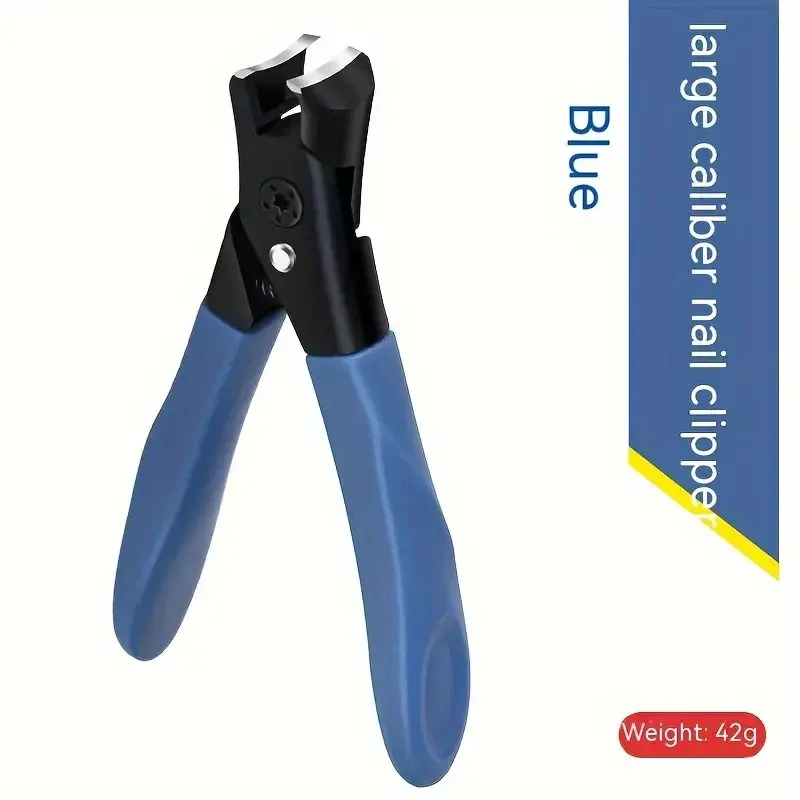 Ciseaux professionnels pour ongles d'orteils, grande ouverture, lame ultra-tranchante, ergonomiques, résistants à l'eau, pour ongles épais et durs 8