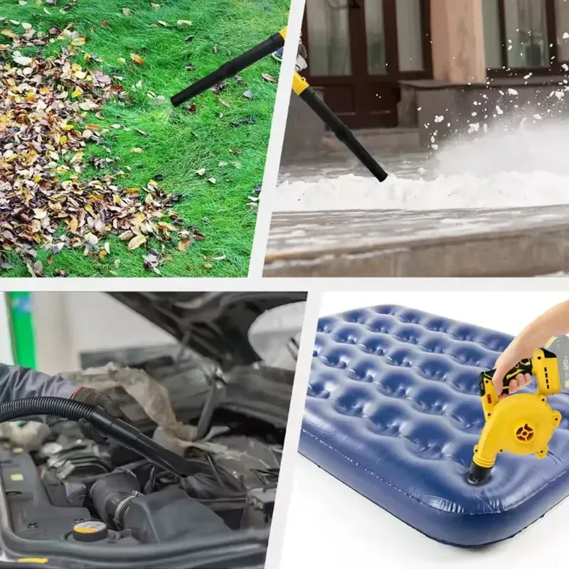 Souffleur et aspirateur sans fil 2-en-1 DEWALT, pour feuilles et poussière 4
