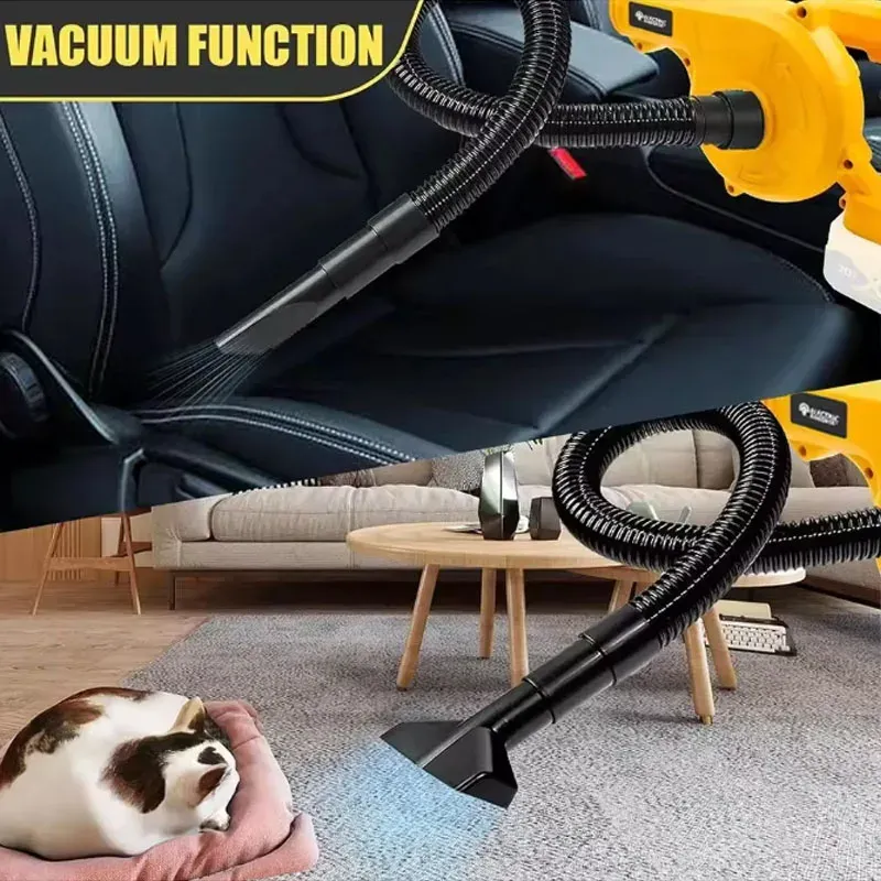 Souffleur DEWALT en utilisation