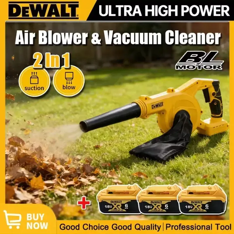Souffleur et aspirateur sans fil 2-en-1 DEWALT