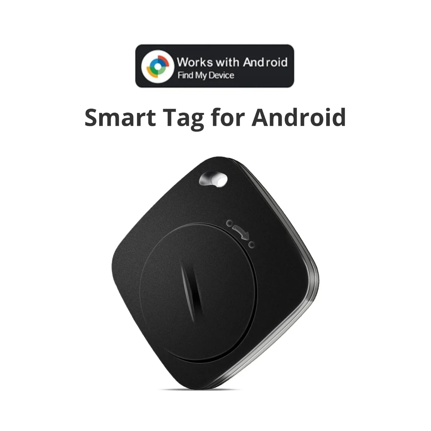 AIYATO Traqueur Bluetooth compatible avec l'application Localiser d'Apple, détecteur de clés pour clés, sacs, portefeuilles et bagages, compatible uniquement avec iOS 8