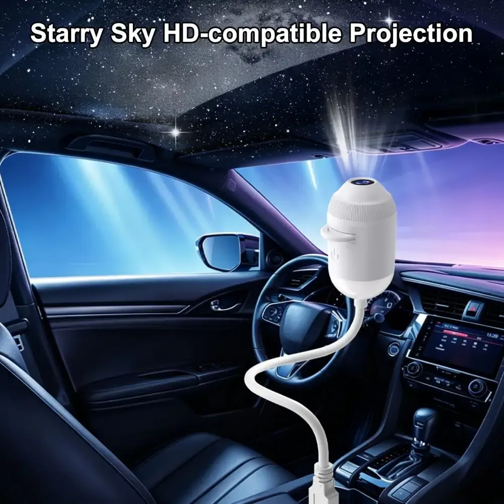Ce titre est déjà en français. Voici une version plus propre et professionnelle :

Lampe projecteur USB ciel étoilé avec luminosité réglable, commande tactile, veilleuse et projecteur d'étoiles 2 en 1 3