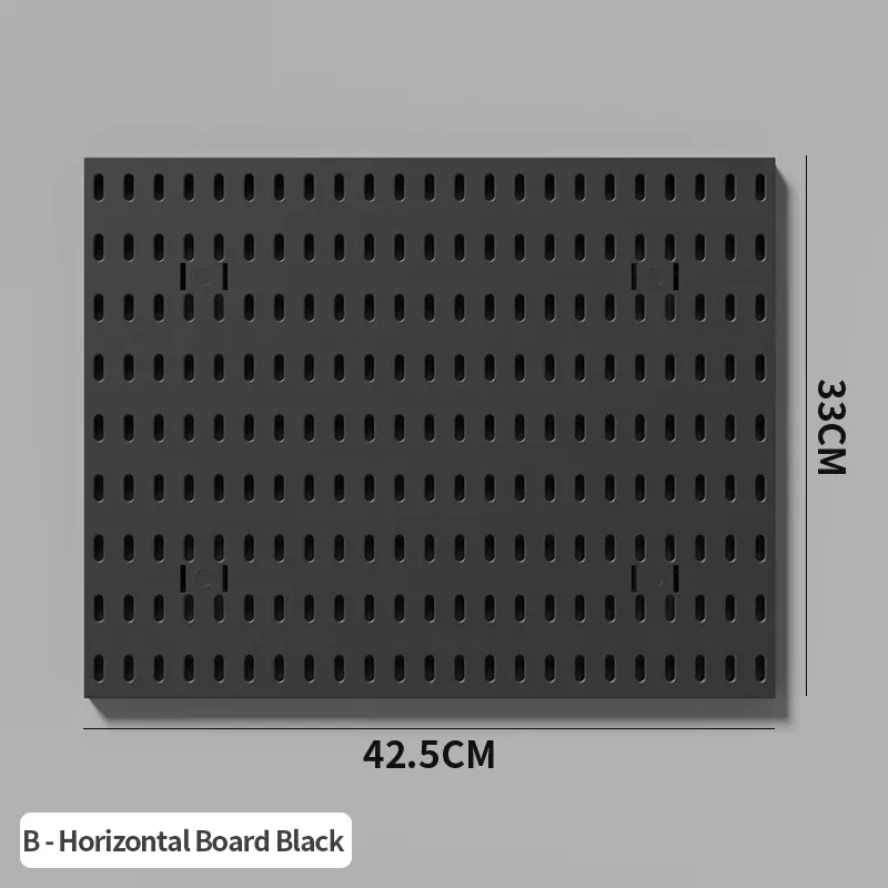 Panneau perforé sans perçage pour salle de jeu, organisateur mural pour manettes, support casque et clavier, rangement multifonction 48