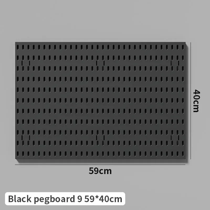 Panneau perforé sans perçage pour salle de jeu, organisateur mural pour manettes, support casque et clavier, rangement multifonction 47