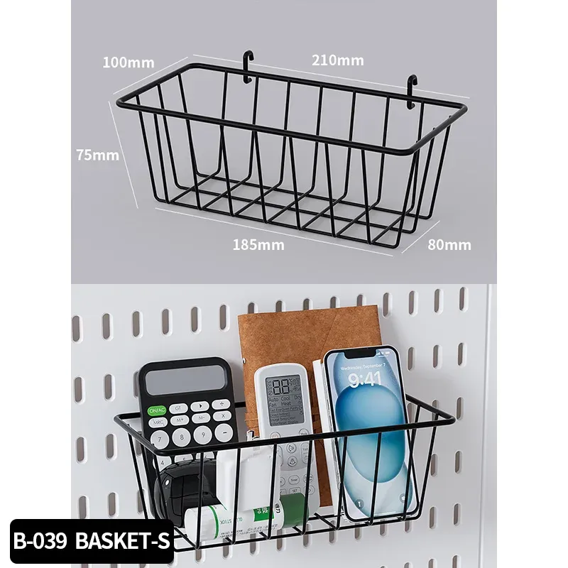 Panneau perforé sans perçage pour salle de jeu, organisateur mural pour manettes, support casque et clavier, rangement multifonction 13