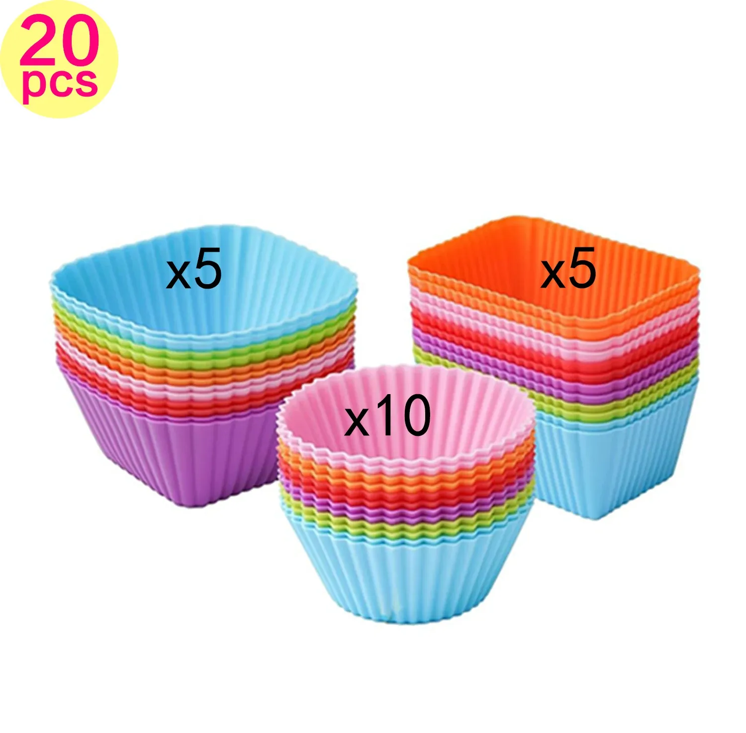 Boîte à déjeuner bento pour enfants avec mini fourchettes à fruits, coupe-fruits, récipient à sauce soja et caissettes à cupcakes en silicone 14