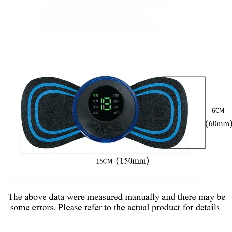 Mini patch de massage électrique EMS, présentation