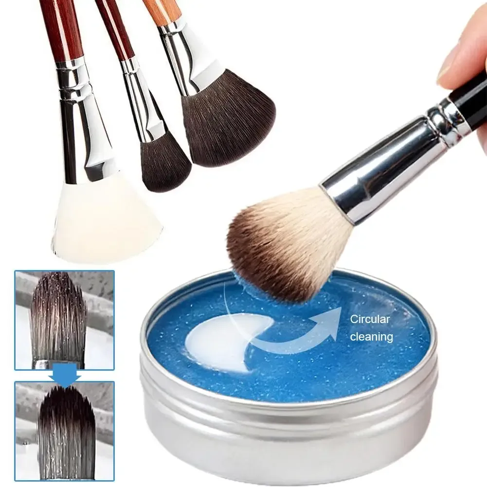 Savon nettoyant pour pinceaux de maquillage