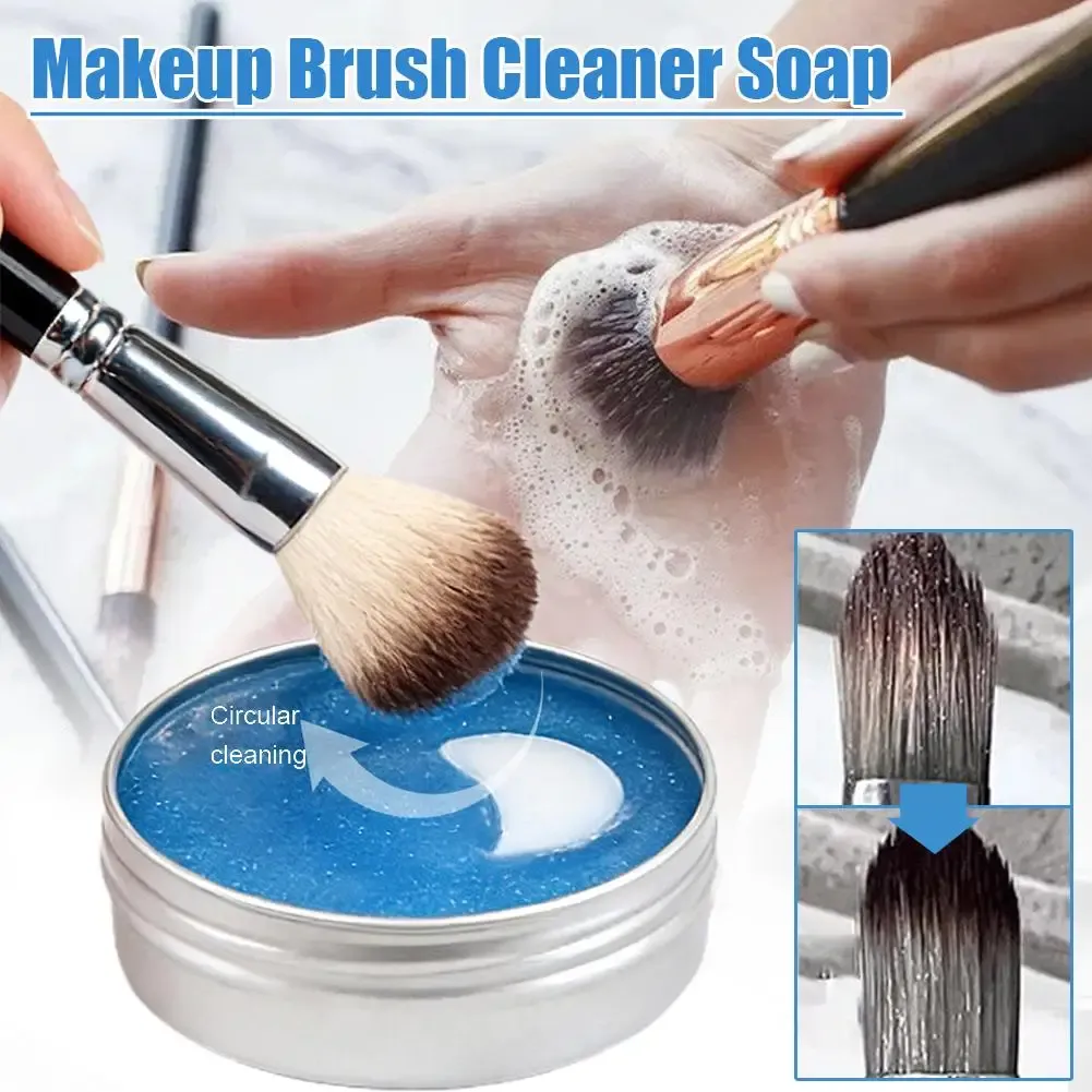 Savon nettoyant pour pinceaux de maquillage