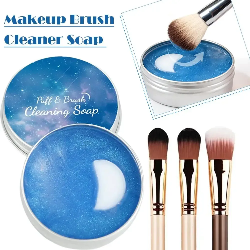 Savon nettoyant pour pinceaux de maquillage