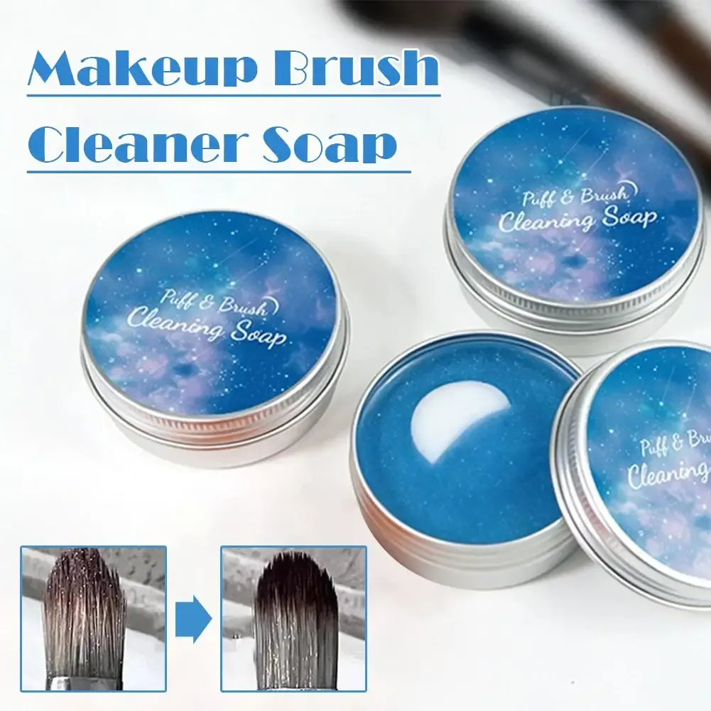 Savon nettoyant pour pinceaux de maquillage