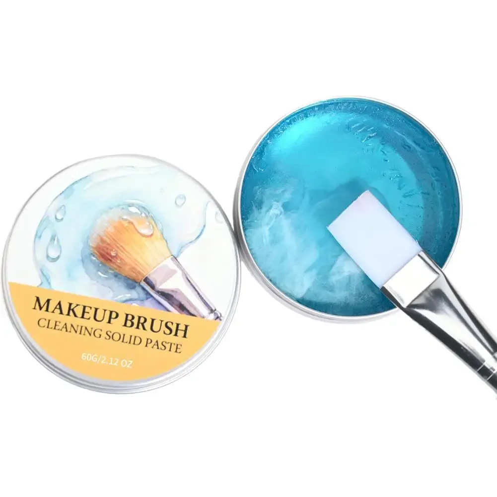 Savon nettoyant pour pinceaux de maquillage avec tapis en silicone, nettoyage en profondeur, efficace sur le maquillage waterproof, pour pinceaux et éponges synthétiques et naturels 11