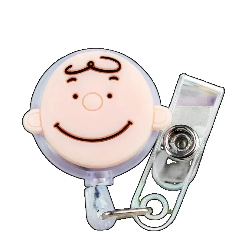 Porte-badge rétractable Snoopy avec cordon pour étudiants 5