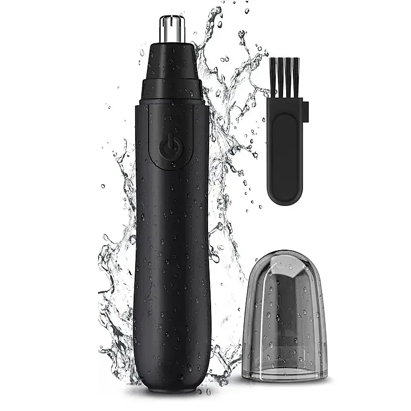 Tondeuse électrique pour poils du nez, oreilles, cou et sourcils, pour hommes et femmes 2