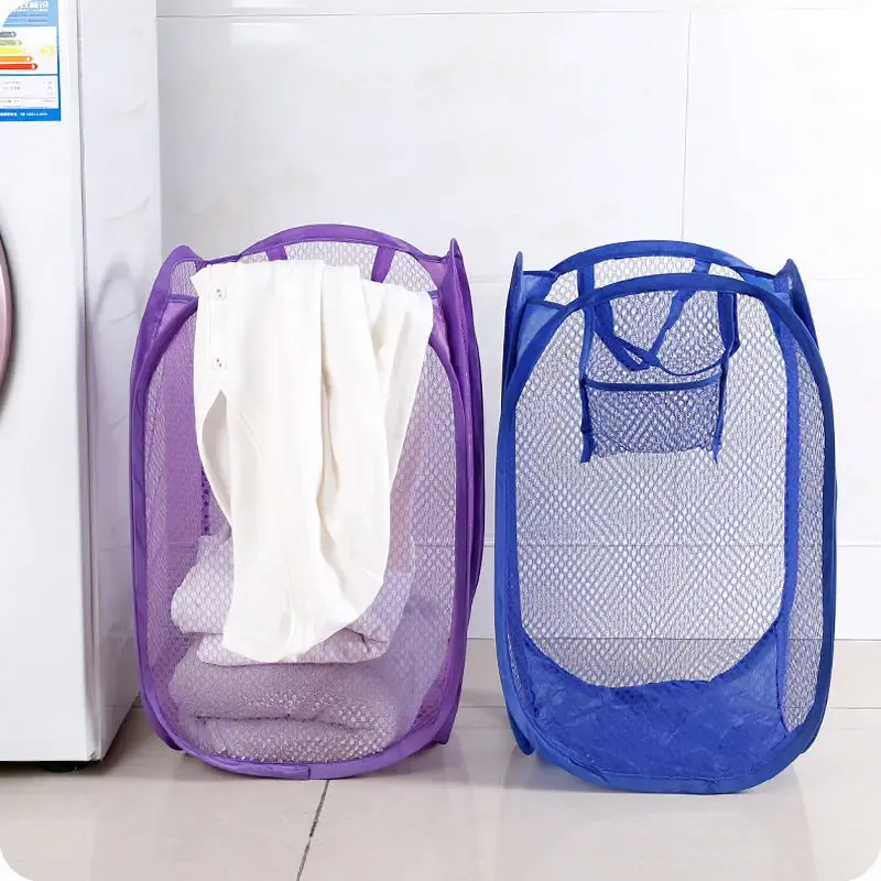 Panier à linge pliable et portable, rangement pour vêtements et jouets - Image 1