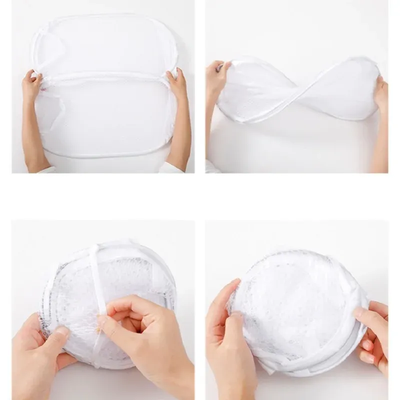 Panier à linge pliable, ambiance maison