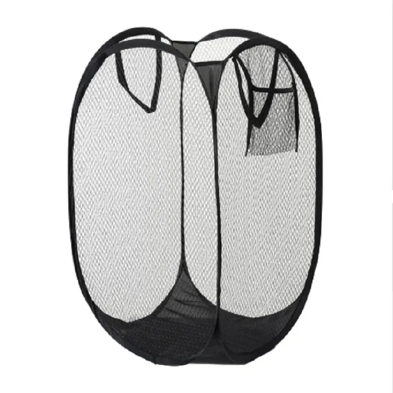 Panier à linge pliable et portable, rangement pour vêtements et jouets 7