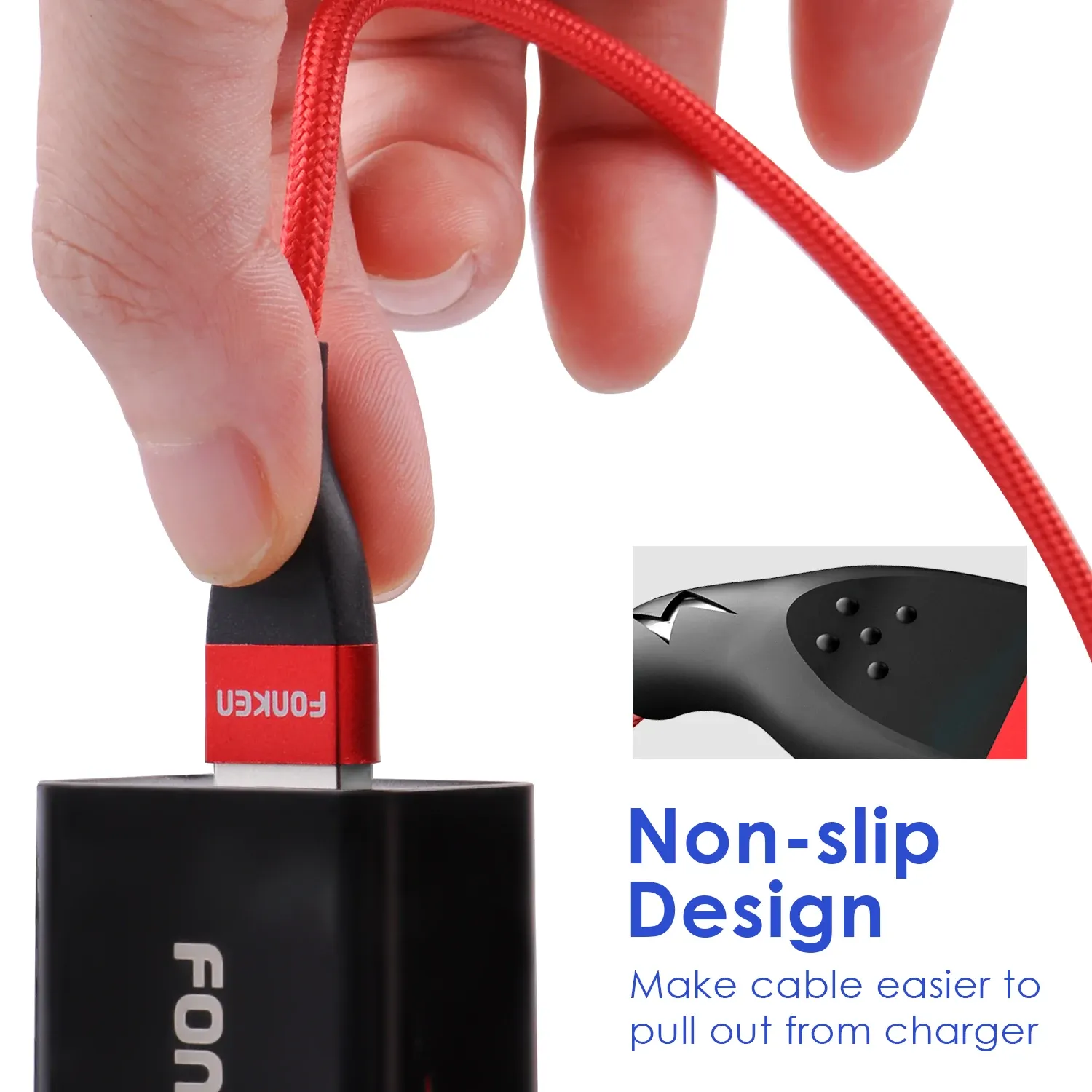 FONKEN – Câble magnétique USB-C à charge rapide et transfert de données, compatible Huawei et Xiaomi 13 Pro 6