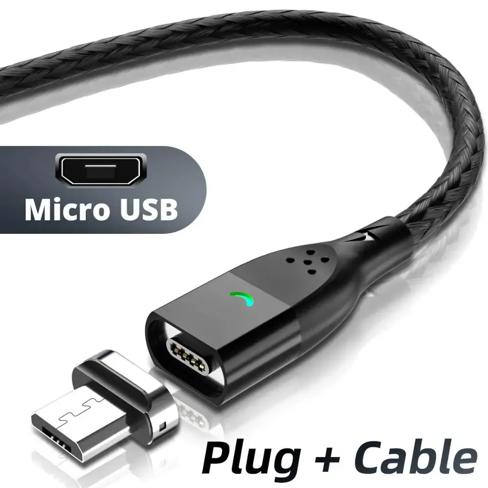 FONKEN – Câble magnétique USB-C à charge rapide et transfert de données, compatible Huawei et Xiaomi 13 Pro 7