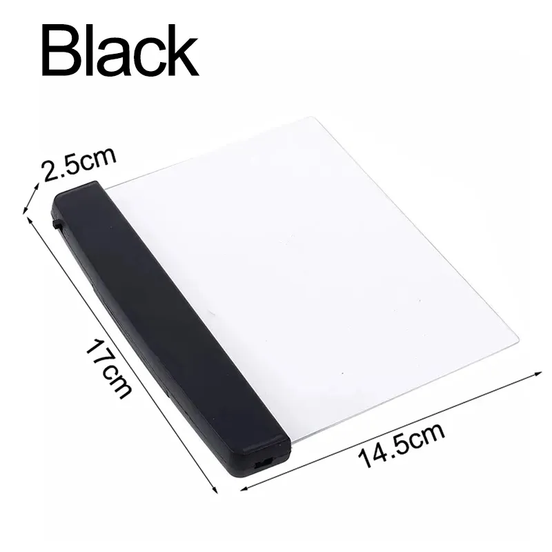 Lampe de lecture LED à panneau plat, protection des yeux, fonctionne sur piles, ultra-fine et portable 8