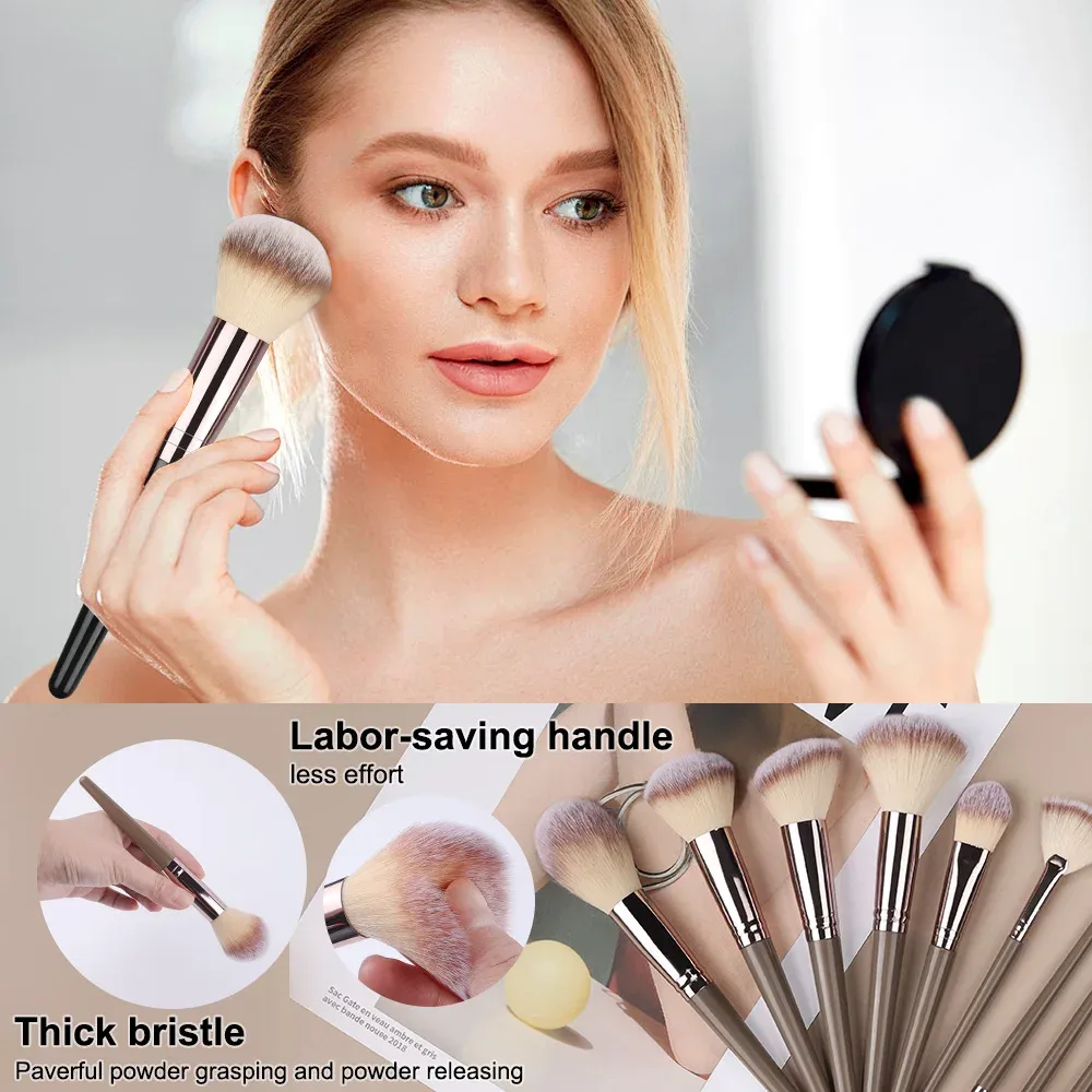 Pinceau Kabuki pour blush et bronzer