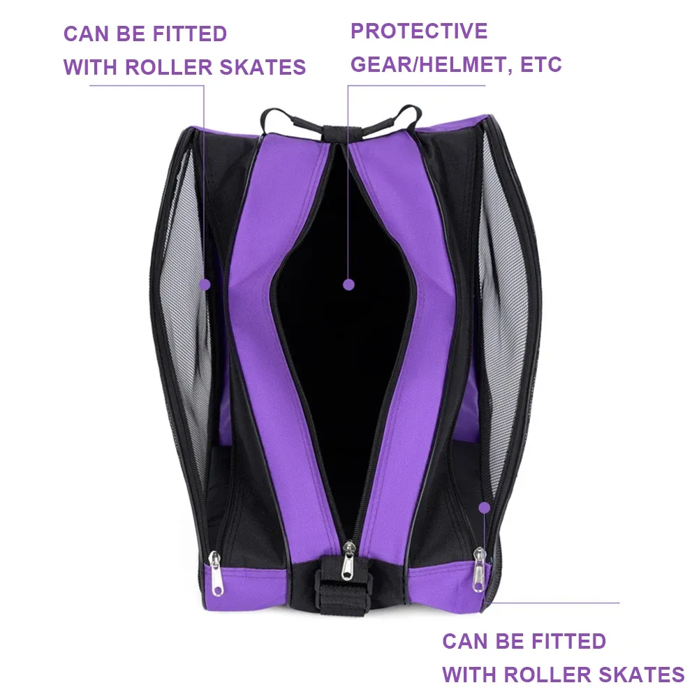 Sac de transport pour patins, finitions