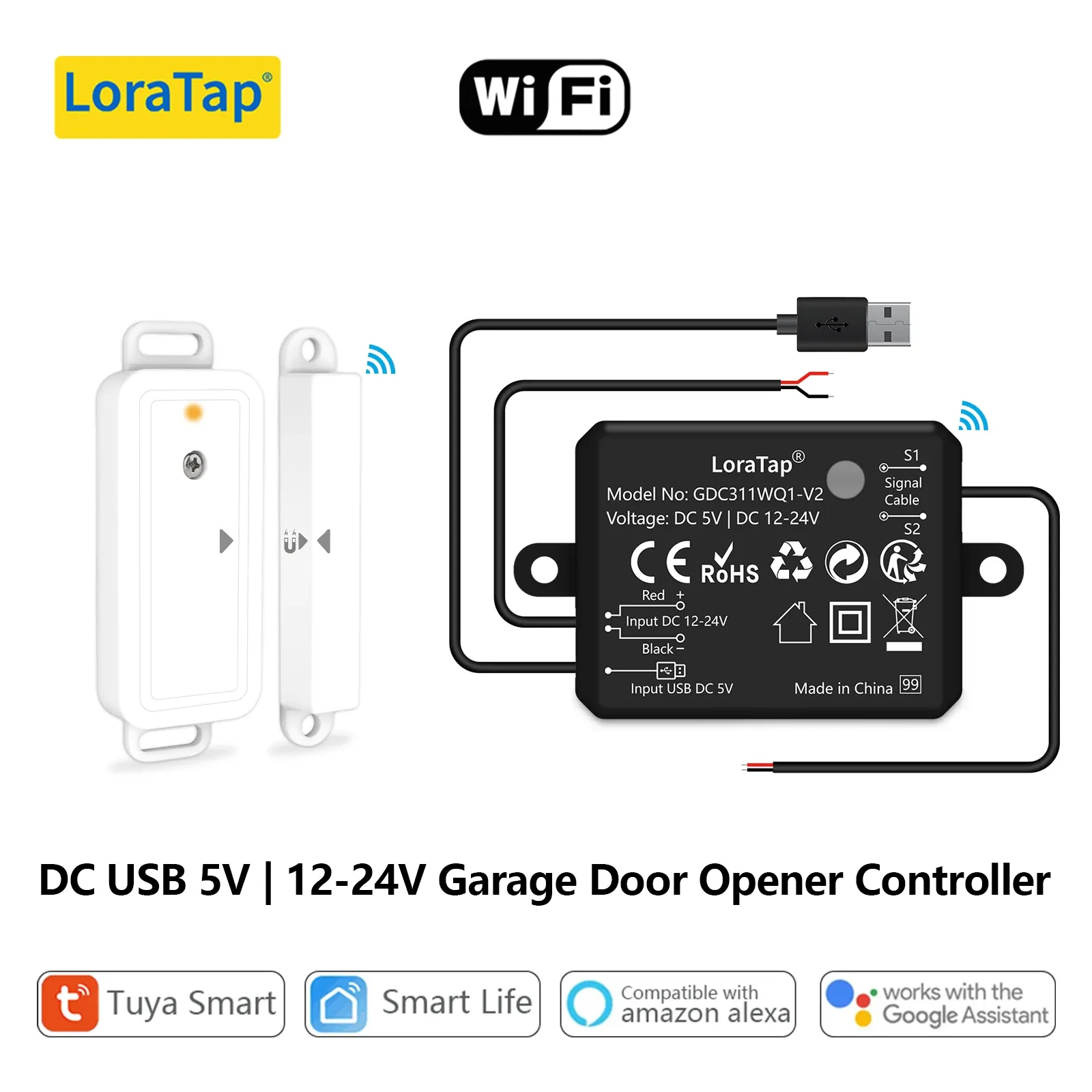 Module de contrôle intelligent pour porte de garage