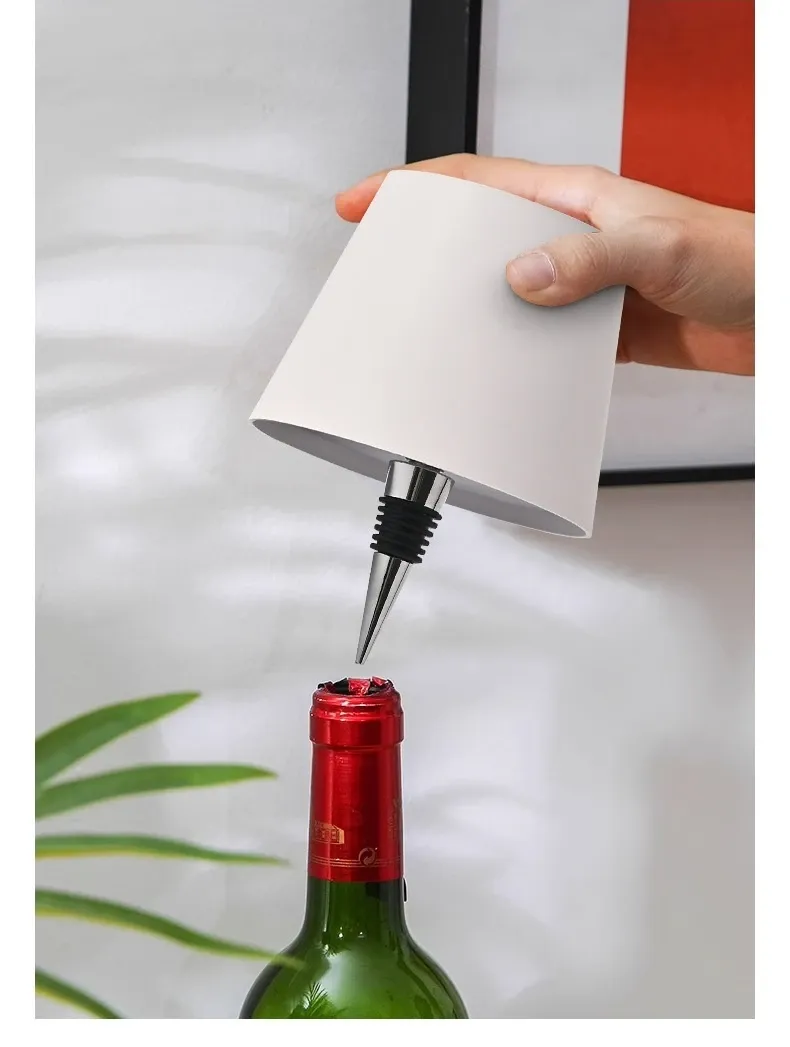 Lampe LED bouteille vue d'ensemble