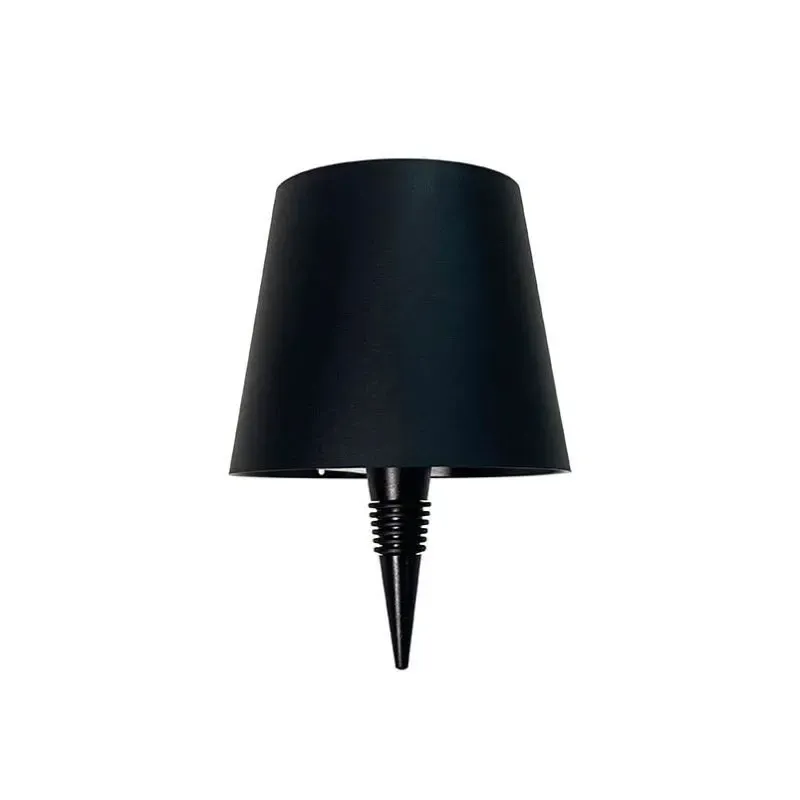 Lampe LED bouteille design avec phare intégré, portable et rechargeable, RVB et intensité variable, idéale pour bar, restaurant, camping et décoration 7