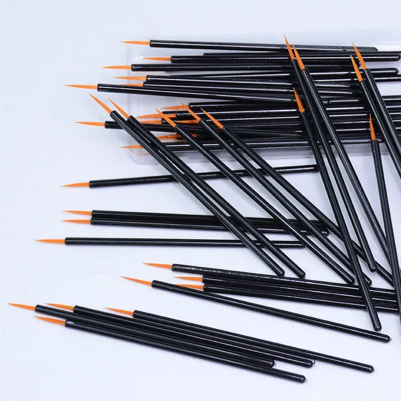 Brosse jetable pour Nail Art, lot complet