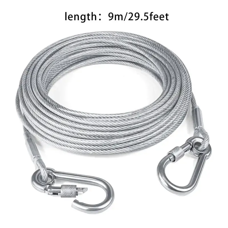 Laisse de câble d'arrimage pour chien, vue 18