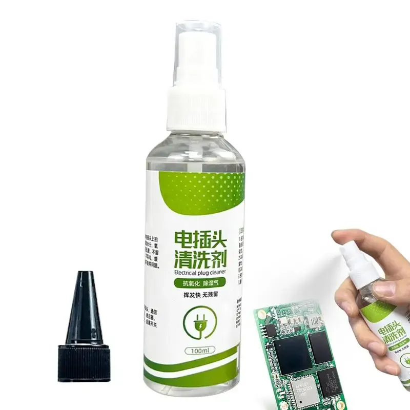 Nettoyant électronique à séchage rapide, 100 ml, aérosol de sécurité pour équipement industriel, dégraissant liquide pour bougies de voiture 2