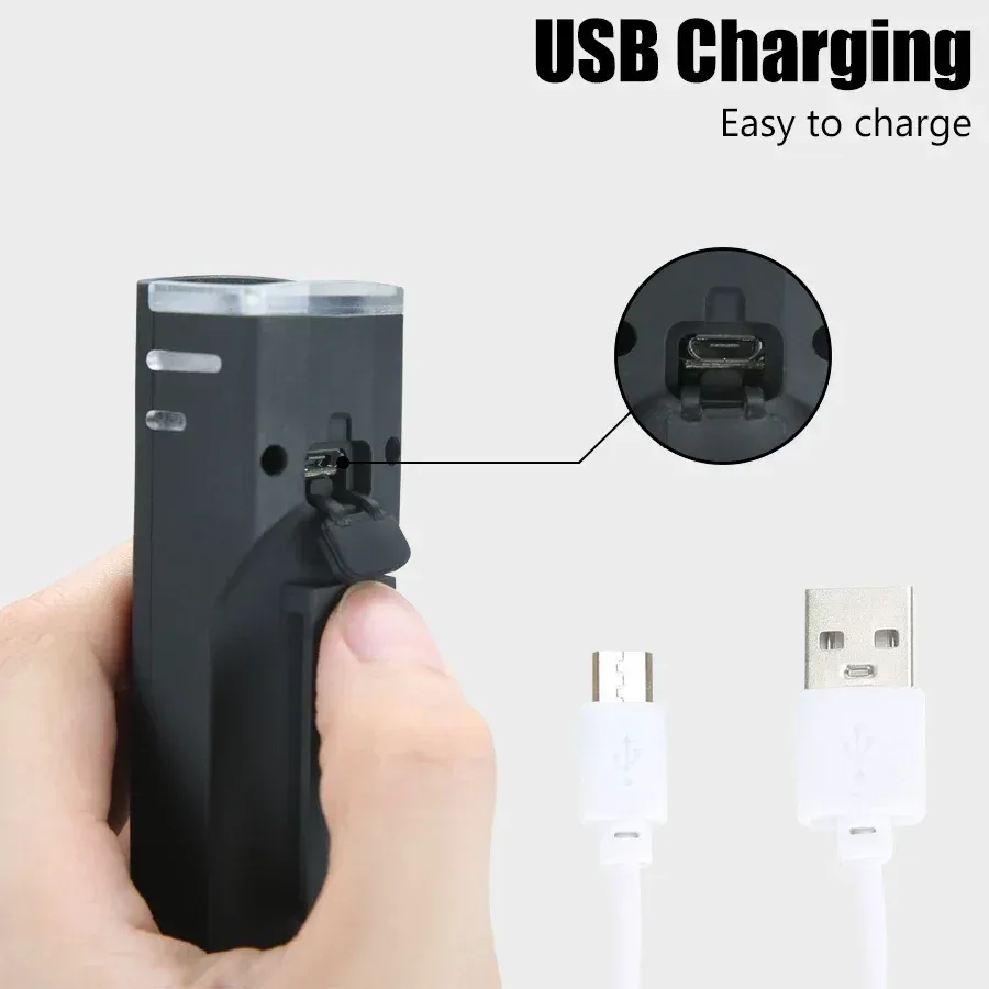 Lampe avant de vélo rechargeable USB, 1000 lumens, LED, pour VTT et vélo de route 6