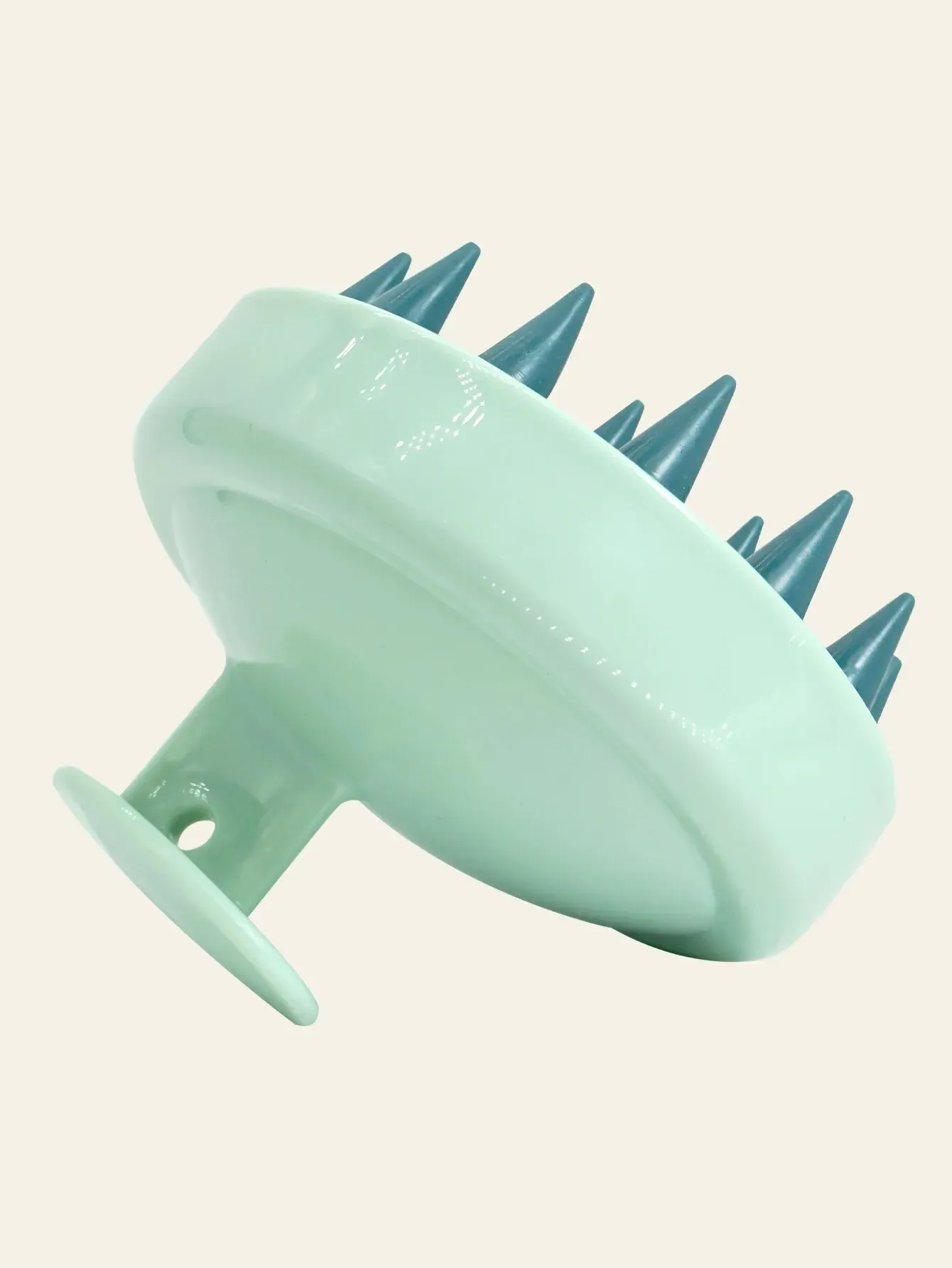 Brosse de massage du cuir chevelu en silicone, rituel de soin