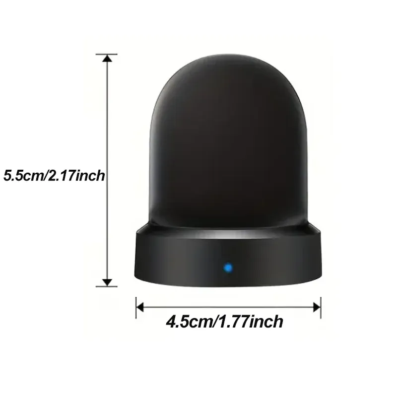 Chargeur magnétique pour Samsung Gear S3/S2, station de charge pour montre connectée Gear S3/S2/Sport/Galaxy Watch 1, avec câble USB 2