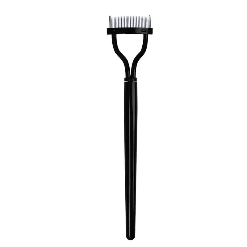Séparateur de cils ergonomique incurvé avec couvercle anti-poussière, lot de 1 ou 2 pièces 7