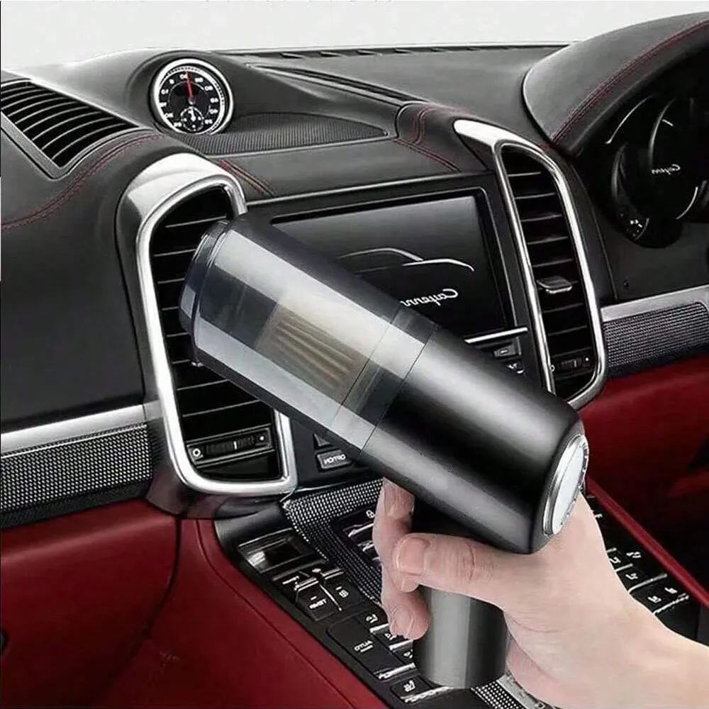 Aspirateur soufflant compact 3 en 1 pour voiture et ménage, rechargeable par USB 3