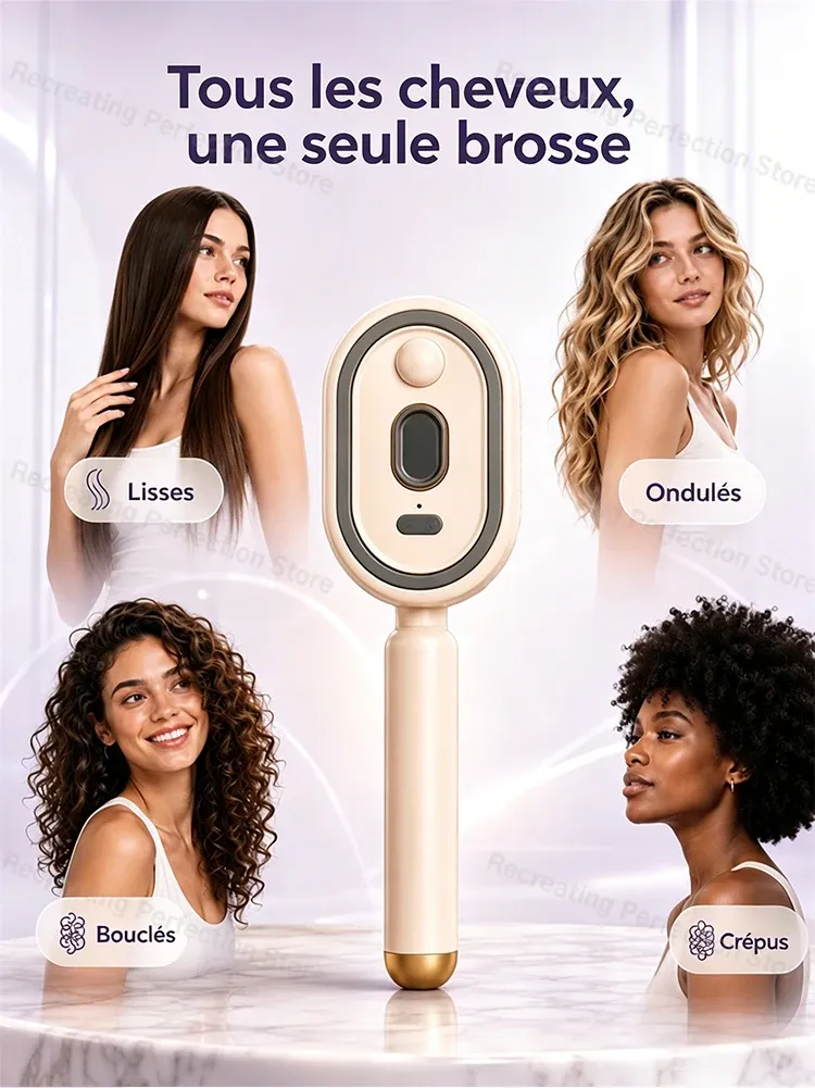Brosse lissante, détails de conception
