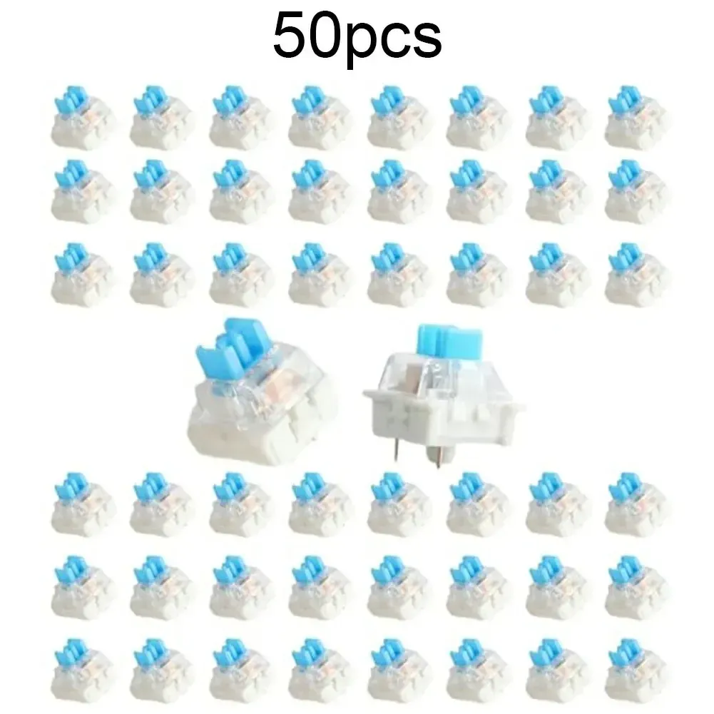 Interrupteurs tactiles de remplacement pour clavier, 3 broches en plastique (lot de 20, 50 ou 100) 8