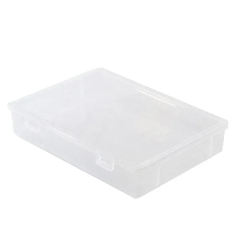 Organisateur de documents, boîte de rangement A4 anti-poussière, conteneur de fichiers simple 6
