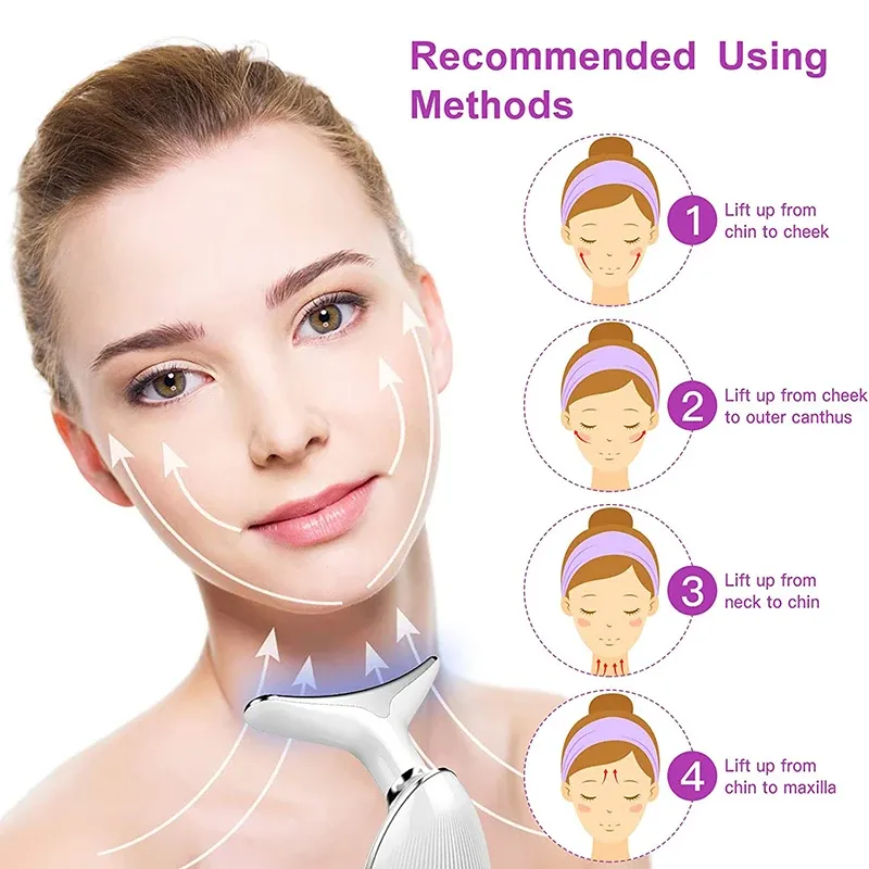 Détail de l'appareil de beauté portable