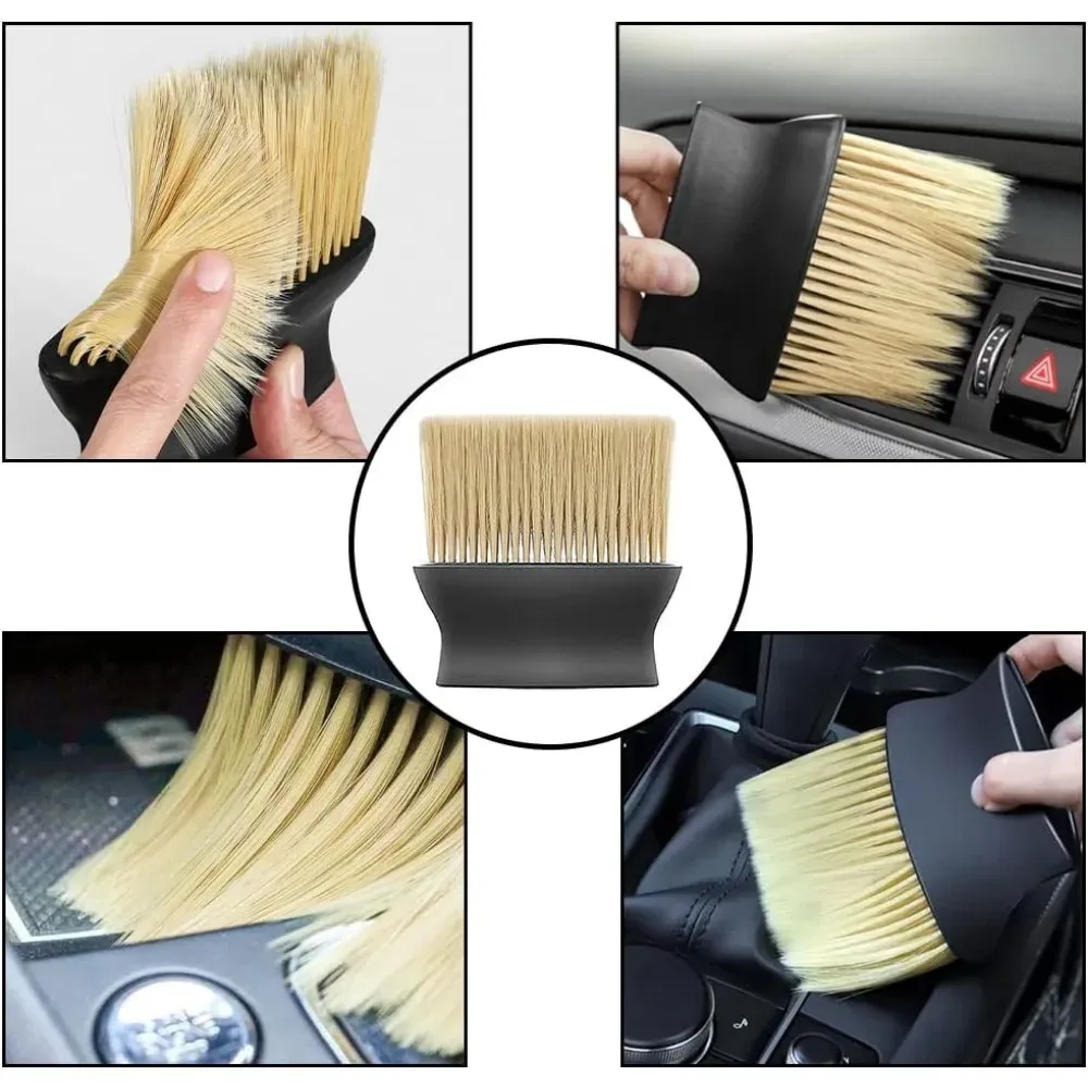 Brosses de nettoyage automobile, vue d'ensemble