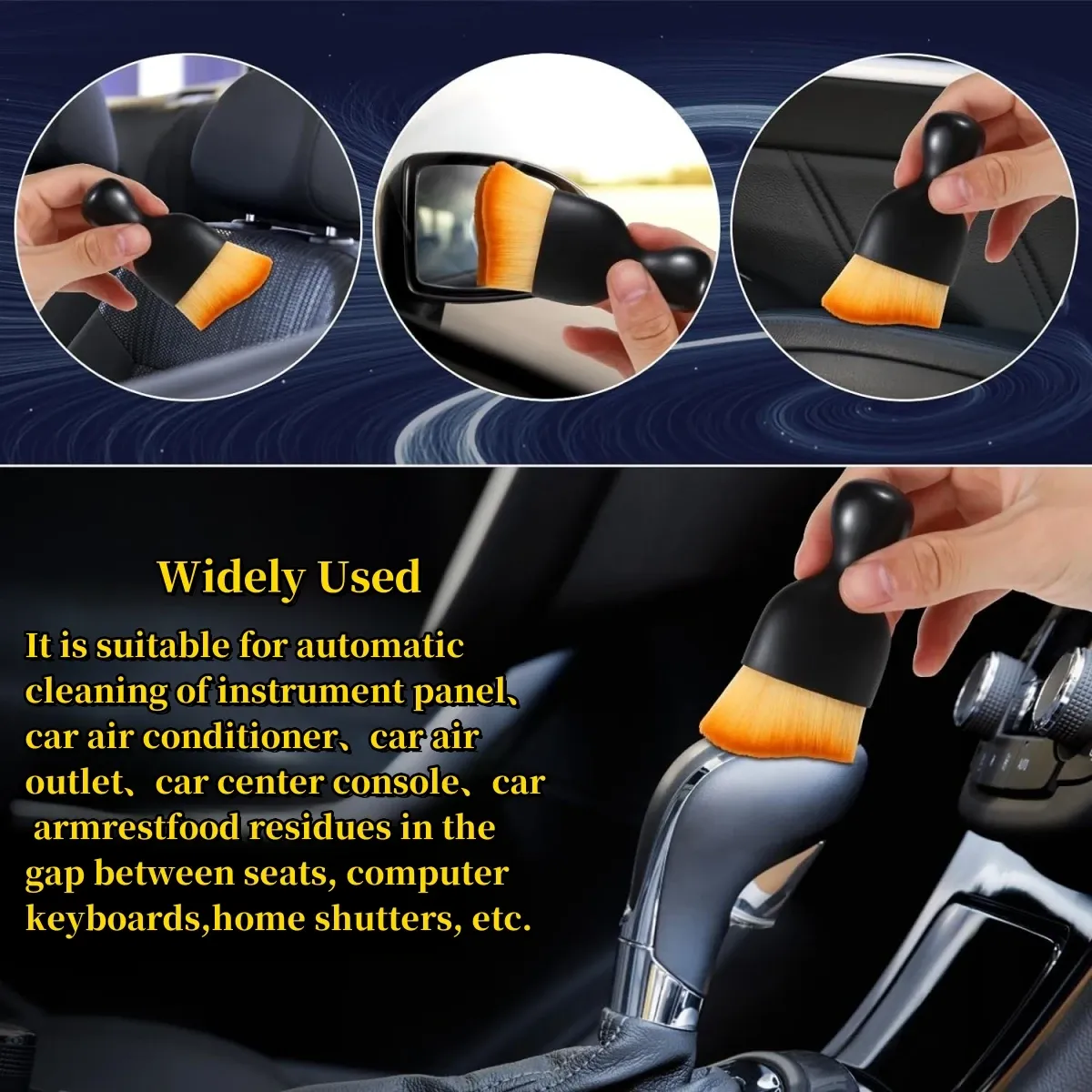Brosse de taille moyenne pour carrosserie
