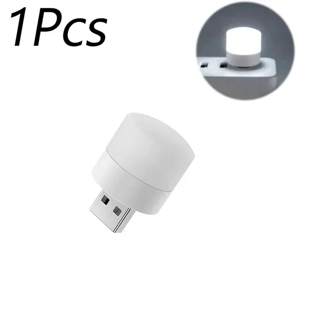 Lampe de lecture LED USB à protection des yeux, mini veilleuse ronde pour ordinateur – Lot de 1, 3 ou 10 pièces 8