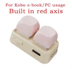 Clavier Bluetooth à double bouton pour tablette et smartphone, avec télécommande de tourne-page pour livres électroniques et défilement de vidéos courtes 9